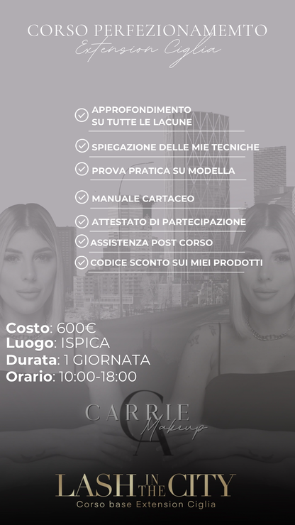 Corso Perfezionamento LASH IN THE CITY