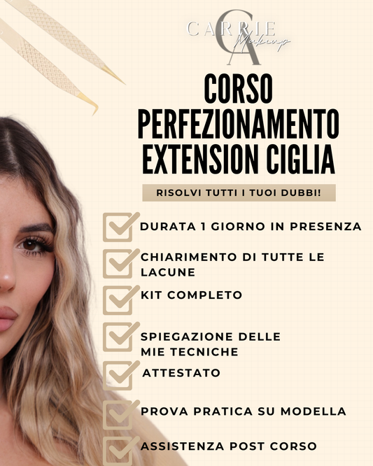 Corso Perfezionamento EXTENSION CIGLIA